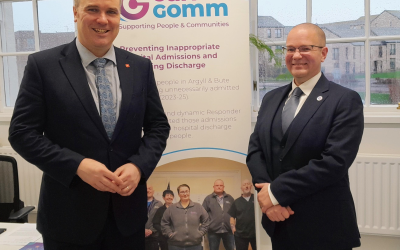 Minister for Social Care visits Carr Gomm