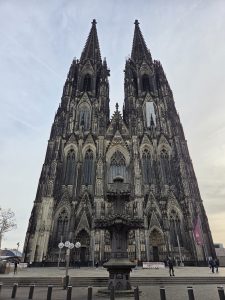 Cologne Cathedral at dawn.
