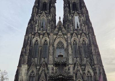 Cologne Cathedral at dawn.